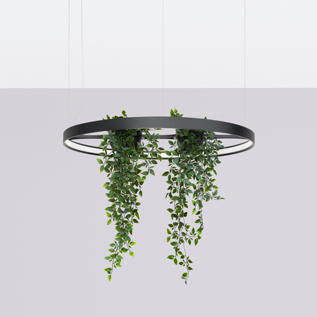 Żyrandol RIO BIO 78 czarny LED 4000K
