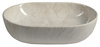 DALMA umywalka ceramiczna nablatowa 59x42 cm, marfil