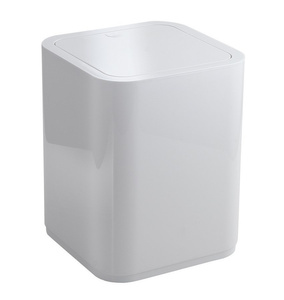 SEVENTY Uchylny kosz na śmieci, 8 l, ABS plastik, biały