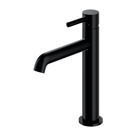 Y bateria umywalkowa, 23 cm (głowica 25 mm), czarny półmat