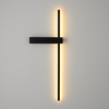 Lampa ścienna SOUL LED czarna 60 cm