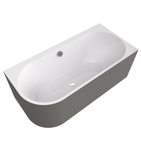 ASTRA R MONOLITH wanna wolnostojąca przyścienna 160x75x60cm, biały/agila