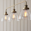 Hansen 3 Pendant Light Antique Brass