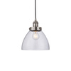 Hansen 1 Pendant Light Brushed Silver