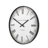 Chester Wall Clock Black 50cm