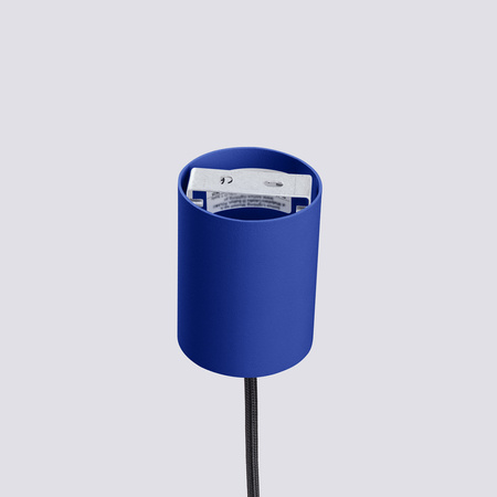 Lampa wisząca ESTRIA 1 biała/ultramaryna