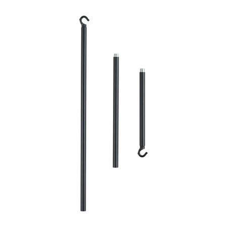 Lampa wisząca STICKS-14 czarna