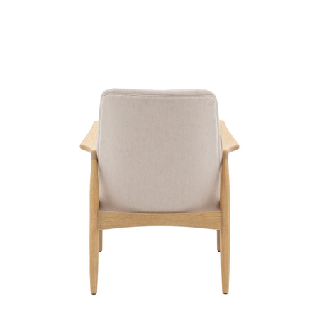 Fotel Carrera Naturalny len 685 x 720 x 820 mm