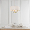 Nixon 3 Pendant Light Brass