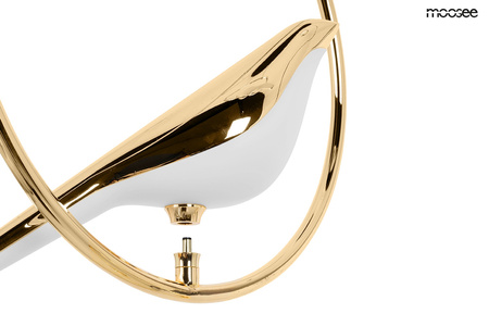 MOOSEE lampa wisząca BIRD DISC złota