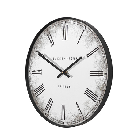 Chester Wall Clock Black 50cm