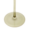 Flute Glass Smokey Green (4pk) 74x74x230mm