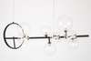 NOWOCZESNA LAMPA WISZĄCA CZARNA MERIDO W9