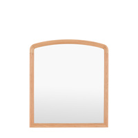 Stockholm Overmantle Mirror Oak 900x1010x25mm