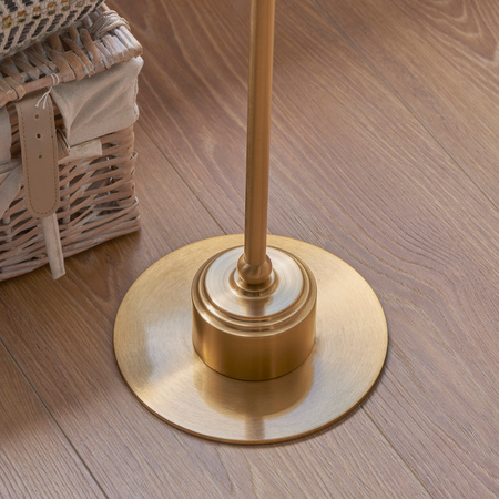 Burley Rechargeable Floor Lamp Base Aged Brass