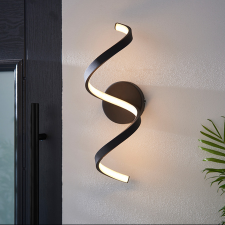 Astral Outdoor 1 Wall Light Black