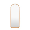 Helsinki Arch Leaner Mirror Oak 600x60x1600mm