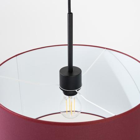 Lampa wisząca NEVIA burgund