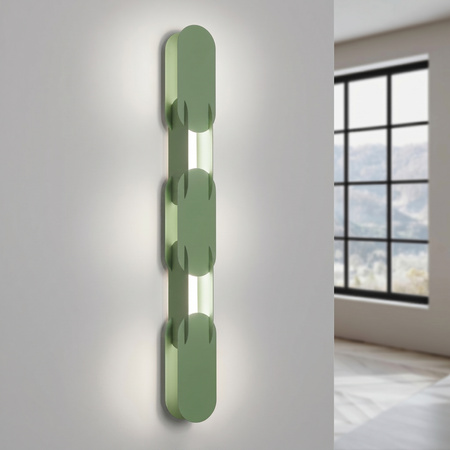 Kinkiet CHAIN 91 szałwiowy LED 4000K