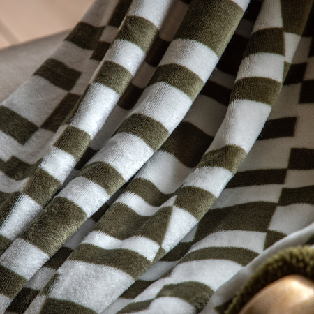 Lohko Sherpa Throw Olive 1520x1770mm