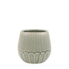 Elia Ceramic Planter Green 205x205x190mm
