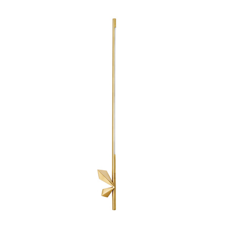 Lampa ścienna LED FLORENCE złota 86 cm - nowoczesny kinkiet dekoracyjny