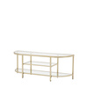 Hudson Media Unit Champagne 1200x350x450mm