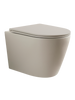 Miska WC VORTEX z deską kaszmirowy mat AMARO TR2217R-U43