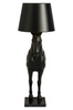 MOOSEE lampa podłogowa KOŃ HORSE STAND    S czarna - włókno szklane