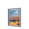 Coastal Glow Framed Canvas 920x60x1120mm