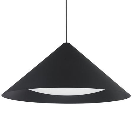 Lampa wisząca TRIANGOLO LED czarna 65 cm