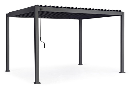 Pergola ogrodowa BIZZOTTO OCEAN 3X4 – antracytowy
