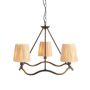 Wriggle 3 Pendant Light Matt Black