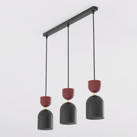 GAUDI 3 BLACK BURGUNDY