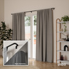 UMBRA karnisz TWILIGHT 168 - 365 cm       czarny mat