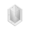 KABINA NEW SOLEO PROSTOKĄTNA U 80x70x195 CZYSTE 6mm ACTIVE SHIELD
