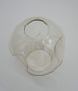 Lampa wisząca MODERN ORCHID-6 bursztynowo czarna 130 cm