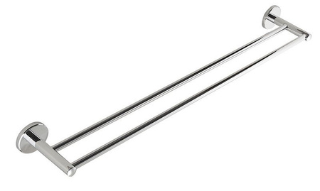 SAMBA podwójny wieszak na ręczniki 600mm, chrom