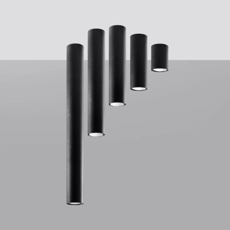 Plafon LAGOS 40 czarny