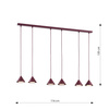 ELIT 6 BURGUNDY