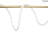 MOOSEE lampa wisząca SERPIENTE 120 złota