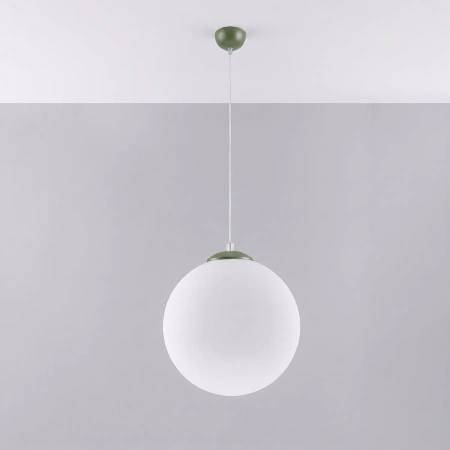 Lampa wisząca UGO 40 zielona oliwka