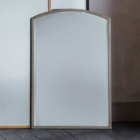 Lustro łukowe Higgins, antyczne srebro, 600 x 900 mm