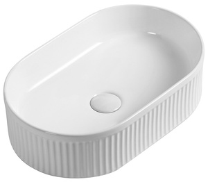 PICOBELLO umywalka ceramiczna nablatowa 49x31 cm, biały