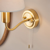 Conway Bathroom 1 Wall Light Satin Brass
