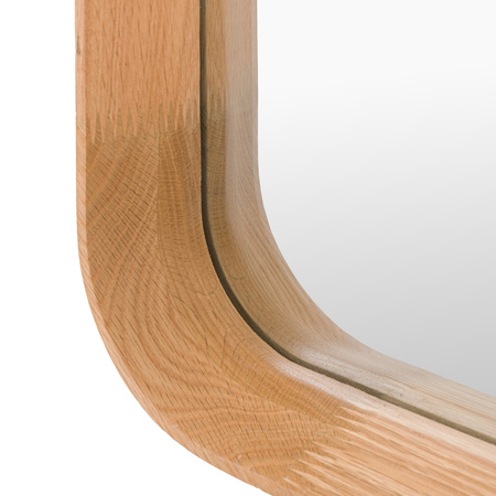Helsinki Arch Leaner Mirror Oak 600x60x1600mm