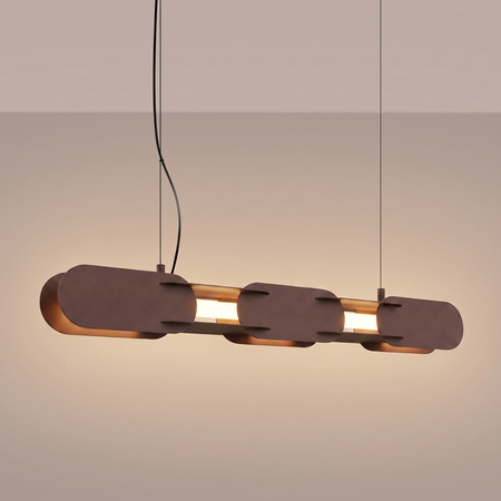 Lampa wisząca CHAIN 91 brązowa LED 3000K