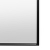 Holworth Overmantle Mirror Black 1100x900mm