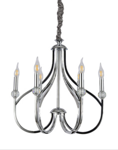 NOWOCZESNA LAMPA WISZĄCA CHROMOWANA ARCHETYPE W6