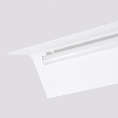 Lampa wisząca ELVA biała LED 4000K